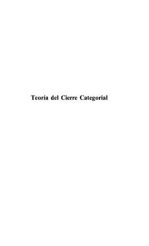 Teoría del cierre categorial. El Sistema de las doctrinas gnoseológicas ; Las cuatro familias básicas (Parte II, sección 1)